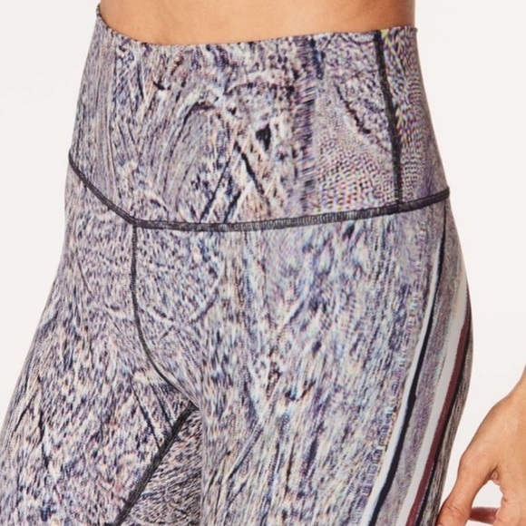 Lululemon Wunder Under Hi Rise Tight Leggings 28” Polychromatic 50g Multi Black - Picture 2 of 13